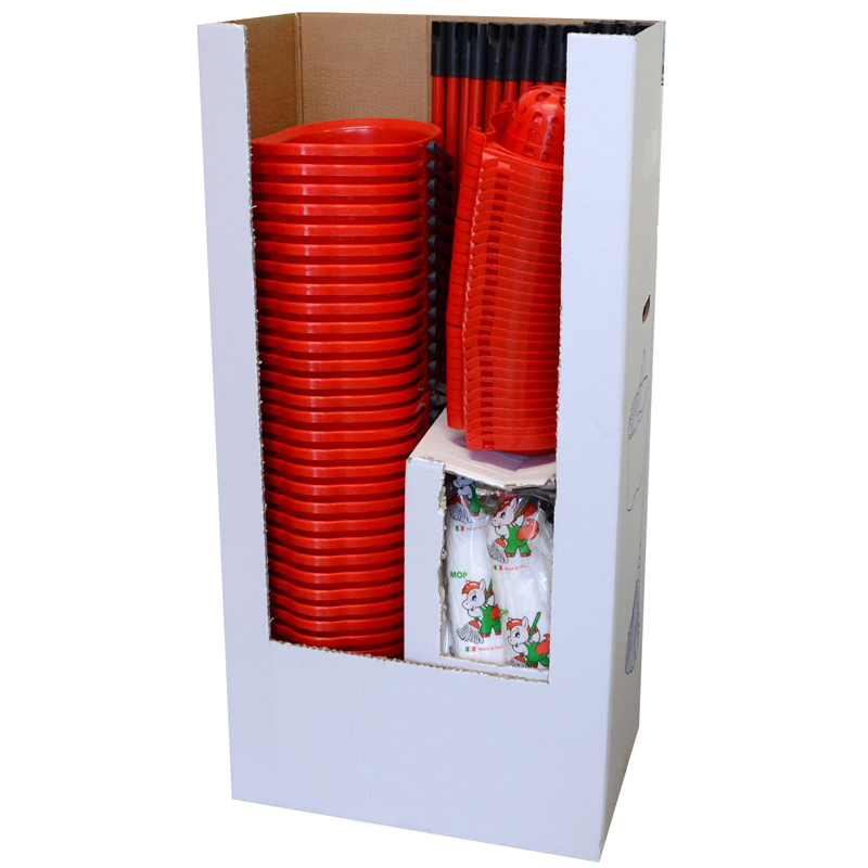 Set display con secchio ovale 15 lt. in espositore